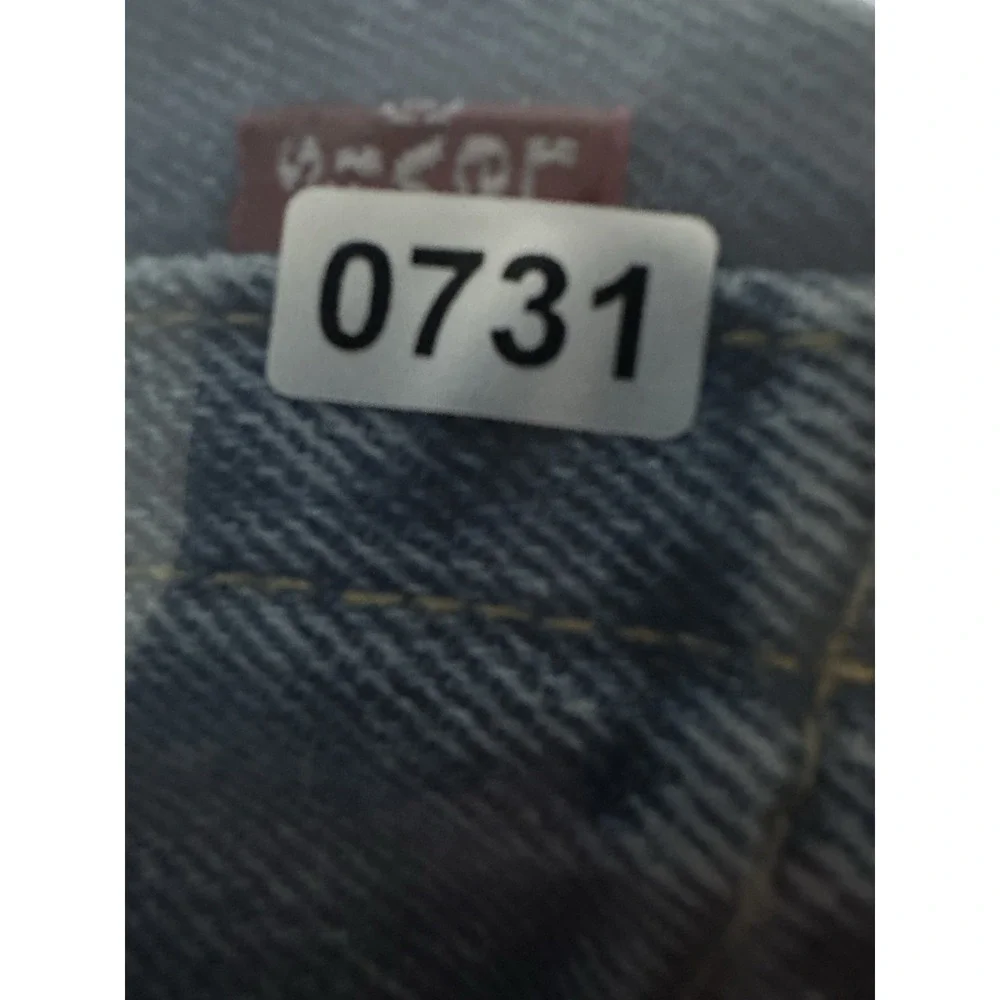 Levis 505 Jeans‎ Mens 32x32 Blue Regular Straight Mid Rise Medium Wash